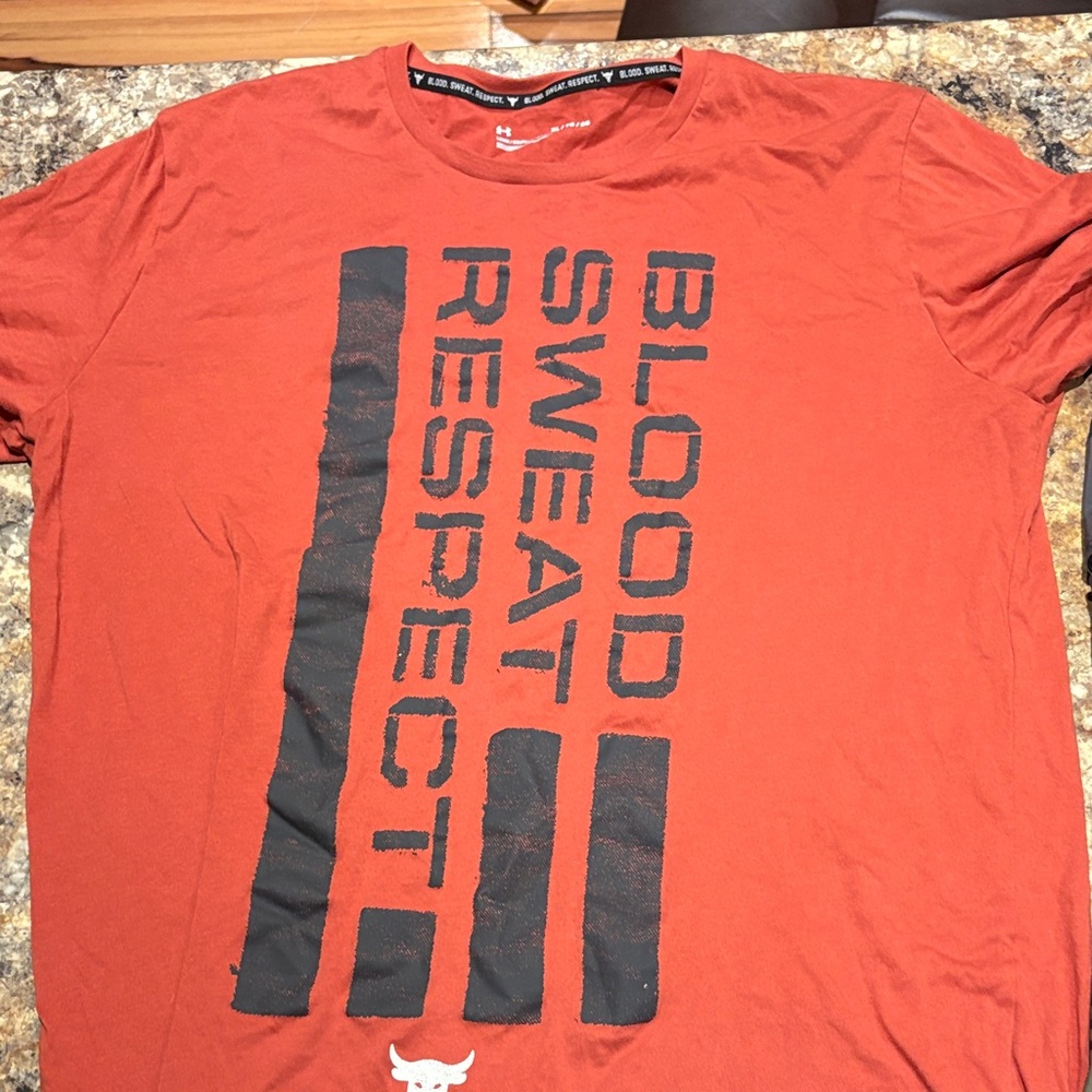 Under Armour Red Graphic Tee